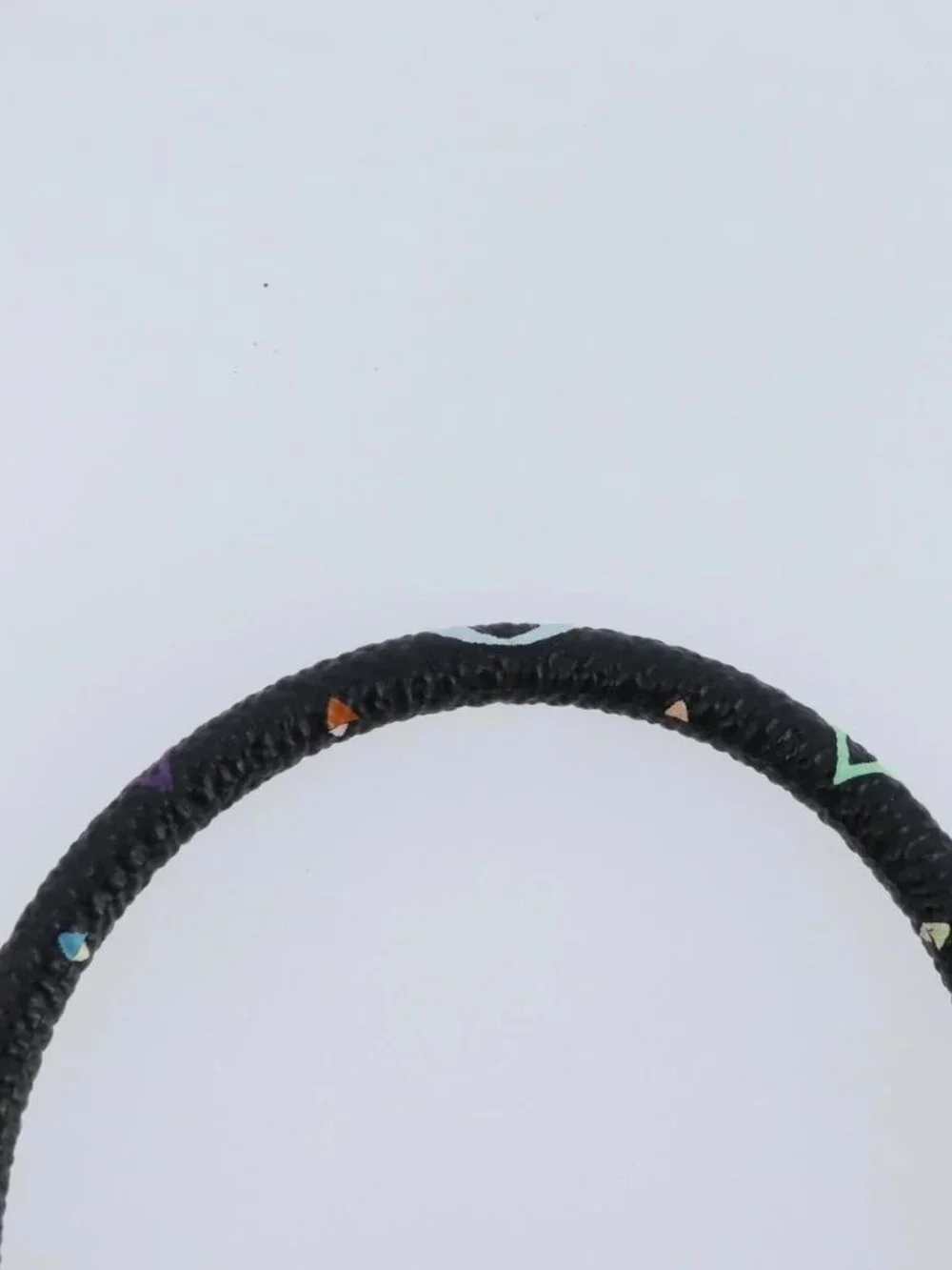 LOUIS VUITTON Multicolor Bra Rubbed Lach It Bracelet Black M6603F Auth ka2772M - Picture 9 of 13